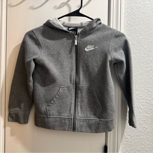 Nike Kids Charcoal Gray Hoodie